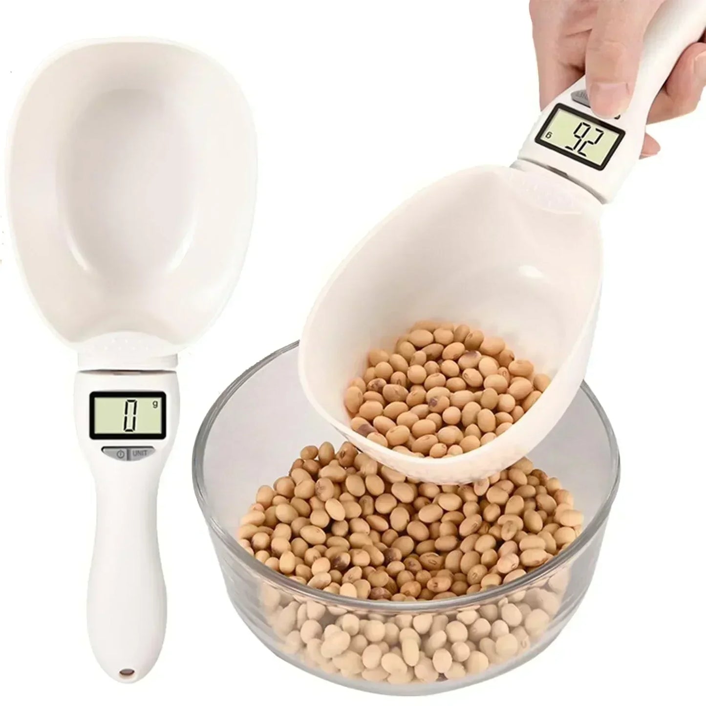 🥳2026 HOT SALE🥳💞50K+ SOLD!🥄🎂 One Smart Spoon for Everything. Measures Solids, Liquids, Powders – From Cooking to Pet Care. 🐕⚖️