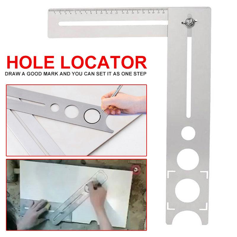 🥳2026 HOT SALE🥳💞50K+ SOLD! 📐⚡ 50% OFF! Tile Angle Measuring Ruler – Multi-directional adjustment, one‑click positioning. Premium stainless steel – rust‑proof, anti‑fall & durable. Ideal for tile & wood cutting! 🛠️✨