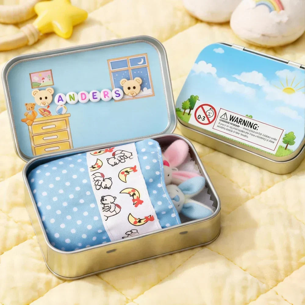 🥳2026 HOT SALE🥳💞50K+ SOLD!🥚💝 50% OFF! Tiny Plush Bunny Tin – Pocket-sized cuteness for Easter. Collectible mummy bunny in a keepsake tin. Great for egg hunts or gifts. 🐇🎀