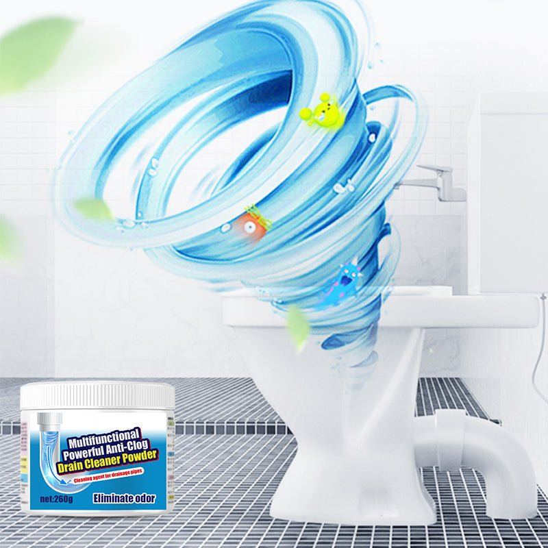 🥳2026 HOT SALE🥳💞50K+ SOLD!🏆🚿 Flash Sale! Buy 5 Get 5 Free – Deodorizing Drain Powder – No harsh fumes, breathe easy! Powerful on clogs, gentle on pipes. Keep your home fresh. 🛡️🧓