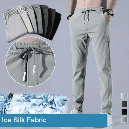 🥳2026 HOT SALE🥳💞50K+ SOLD!🔥🧊 50% OFF! Ultra Stretch Quick-Drying Pants – Stays 5℃ cooler, moisture-wicking. 2 deep front pockets, easy reach. Ideal for walks, gardening or lounging. 🌿👴