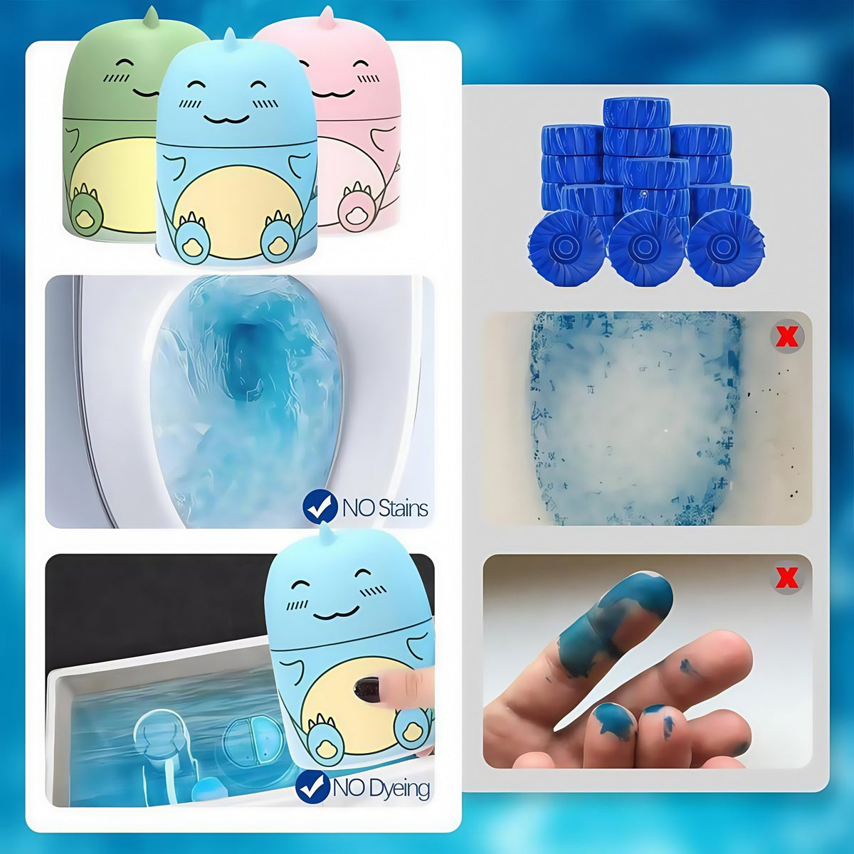 🥳2026 HOT SALE🥳💞50K+ SOLD! 🚽✨ Magic Toilet Cleaner – just drop in the tank, cleans & deodorises for 60 days. No scrubbing, no bending! Fresh toilet every flush – effortless! 💪✅