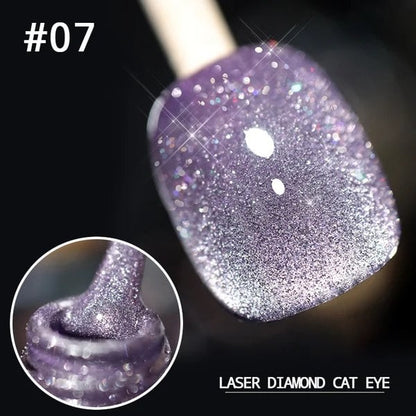 🥳2026 HOT SALE🥳💞50K+ SOLD!⏳💅LAST DAY HOT SALE 50% OFF💎Laser Diamond Cat Eye Nail Polish🌸✨