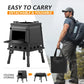 🥳2026 HOT SALE🥳💞50K+ SOLD! 🔥🏕️ 50% OFF! Portable Wood Burning Rocket Stove – 16 vent holes create super-efficient airflow, boils water in minutes. Heavy-duty cast iron holds heat – no more waiting around for a cuppa! ☕✨