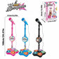 🎤 Perfect Gift for Little Stars 🎄✨ Kids Karaoke Microphone Toy | Christmas SALE 50% OFF | Sing-Along Machine with Flashing Lights & Built-in Tunes