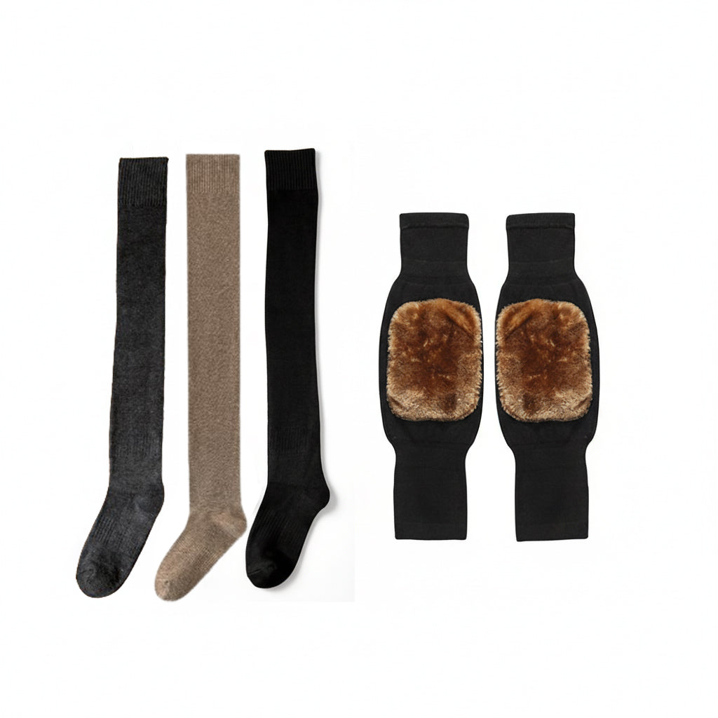 🔥🥳2026 HOT SALE🥳💞50K+ SOLD!🧦🤝✨ Classic Elegance, Effortless Wear | Soft & Stretchy Thigh High Socks❤️🔥🧦