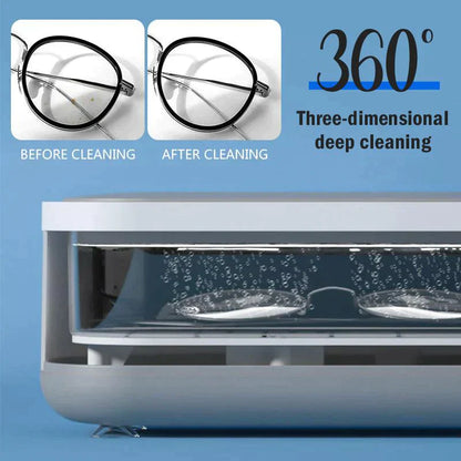 🥳2026 HOT SALE🥳💞50K+ SOLD!💥🔊💎 Make Old Items Look New Again! Professional Ultrasonic Cleaner for Jewelry & Glasses – 50% OFF! ✨⚡