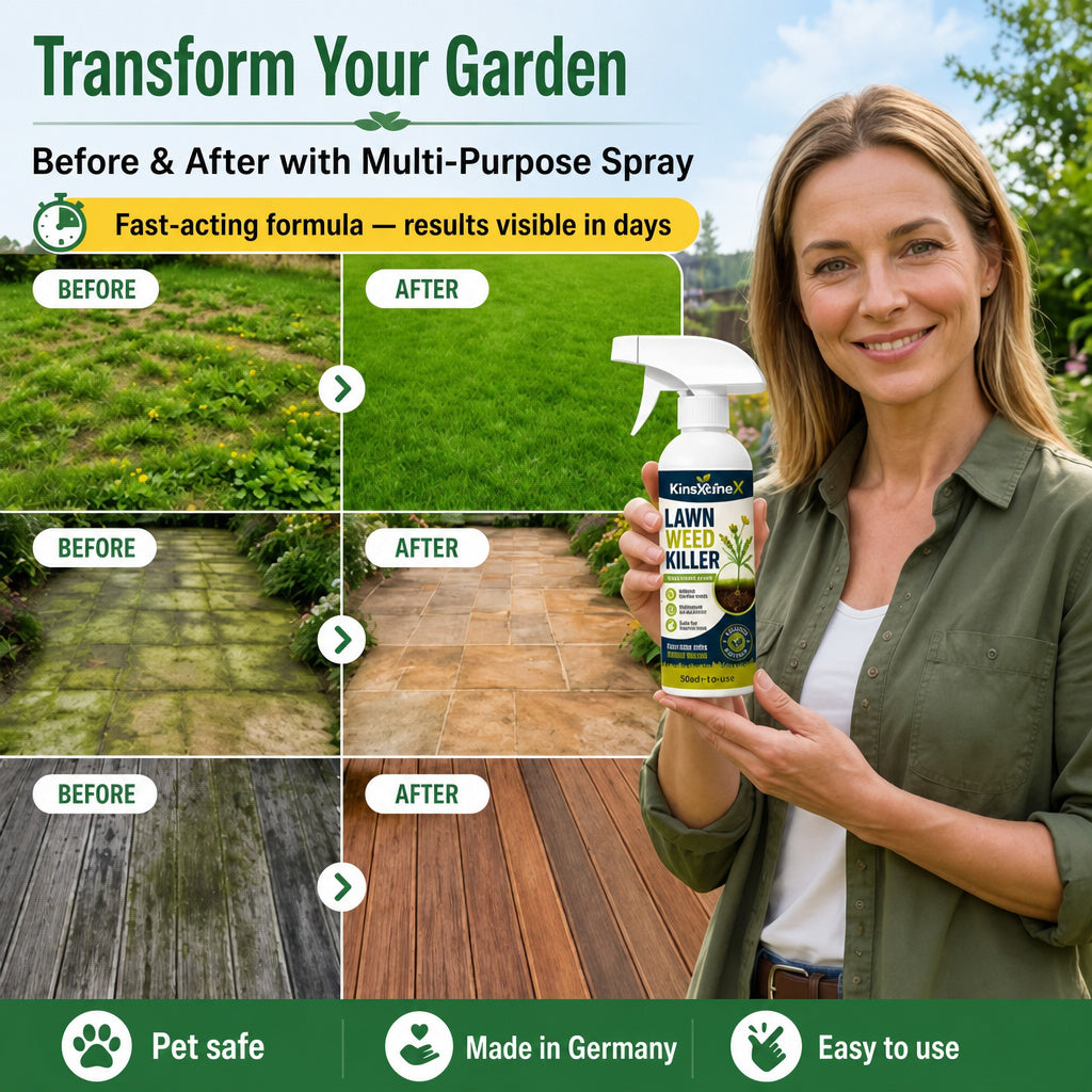 🥳2026 HOT SALE🥳💞50K+ SOLD! 🌿🛡️ 50% OFF! Glyphosate‑Free Weed Killer – Safe for pets & kids, tough on weeds. Fast‑acting, biodegradable formula – garden care made simple! 🏠💚