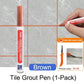 🥳2026 HOT SALE🥳💞50K+ SOLD! 🧱✨ BUY 1 GET 1 FREE! Special Price £9.99! Anti-Mould Grout Pen – covers black stains & mould instantly, waterproof seal. Restores kitchen & bathroom tiles like new! 🖌️✅