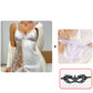 🥳2026 HOT SALE🥳💞50K+ SOLD!💥👗🎀 50% OFF! Lace Erotic Lingerie Nightgown – Sheer printed lace, deep V-neck. Adjustable straps for comfy fit. Add a touch of romance to your night. 🌙✨