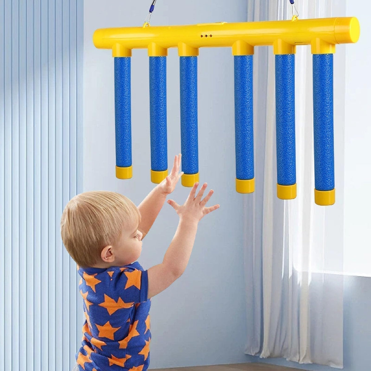 🥳2026 HOT SALE🥳💞50K+ SOLD! 🎯⚡ 50% OFF! Reflective Drop Stick Challenge Game Set – 3-speed gears, USB rechargeable, safe EVA sticks. Fun reaction training for family & kids! 🏆💚