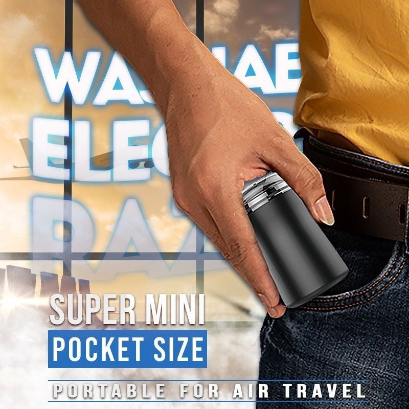 🔥🔥🔥 All-New Cordless & Washable Shaver! 💎 Super High Discount - Limited Christmas Offer! 🪒