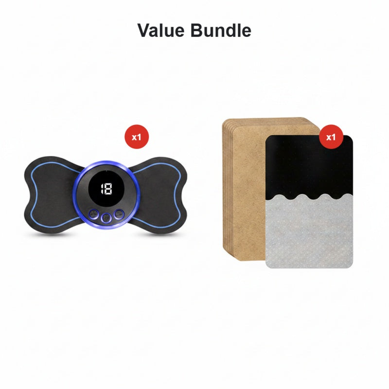 🥳2026 HOT SALE🥳💞50K+ SOLD!💥💆‍♂️⚡ 50% OFF! Mini Low‑Frequency Pulse Massager – Relieves muscle pain & fatigue. 8 modes, 19 levels. Wear it anywhere, invisible under clothes. Your portable pain relief. 🛋️✨