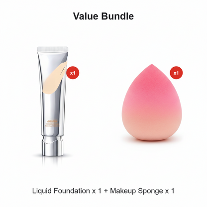 🏆2026 HOT SALE🥳💞50K+ SOLD!💖Long Lasting Full Coverage Liquid Foundation🥳