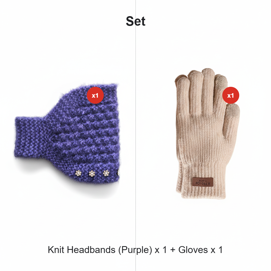 🔥📉 【Final Clearance!】Floral Knit Headbands | Lowest Price Ever, While Stocks Last!🎀🌼🥳2026 HOT SALE🥳💞50K+ SOLD!