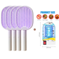 🥳2026 HOT SALE🥳💞50K+ SOLD!🦟⚡ 50% OFF! 2‑in‑1 Foldable Mosquito Swatter – Manual zap + UV auto trap. USB rechargeable, folds flat for storage. Sleep bite‑free tonight! 🌙✨