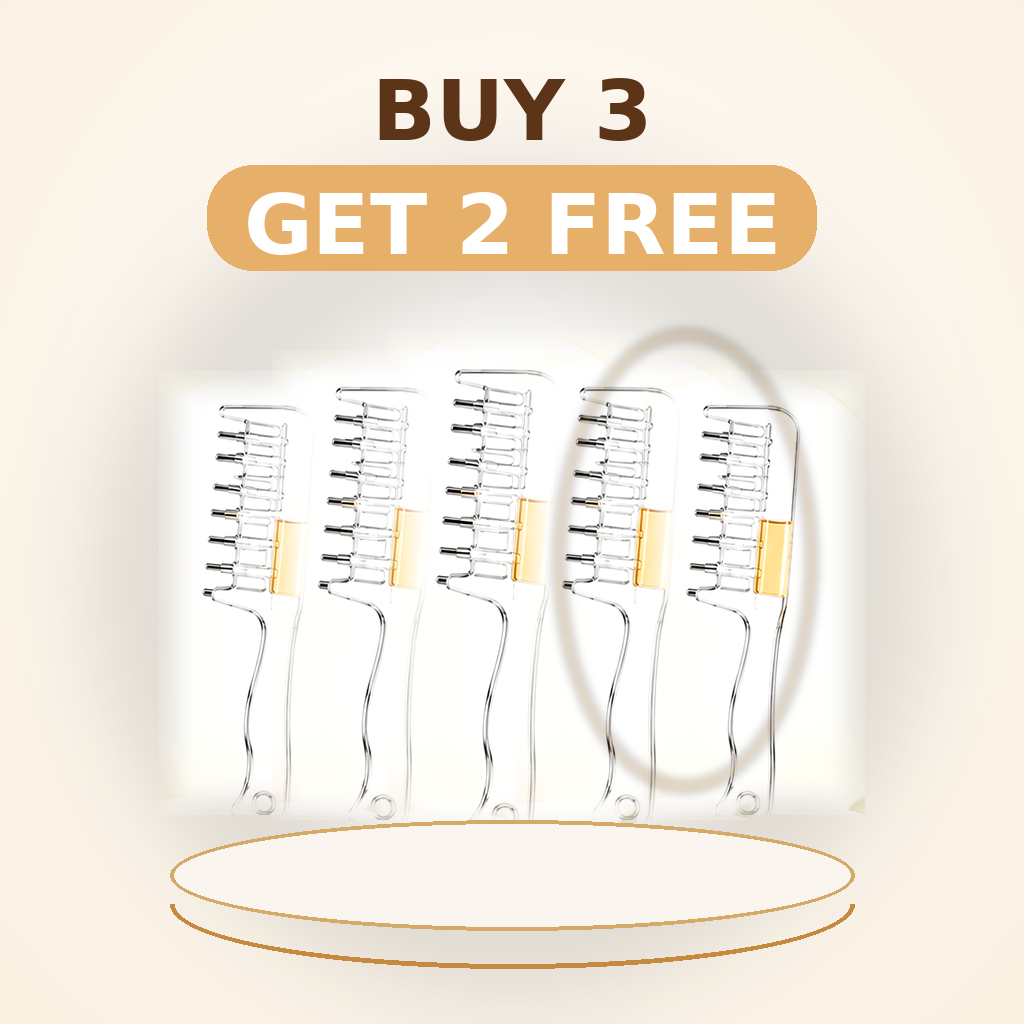 🥳2026 HOT SALE🥳💞50K+ SOLD! 💧✨ LAST DAY 50% OFF! Scalp Serum Applicator Comb – 10mL refillable, targeted rounded tips for mess-free even application. Oils, serums & tonics! 🛡️✅