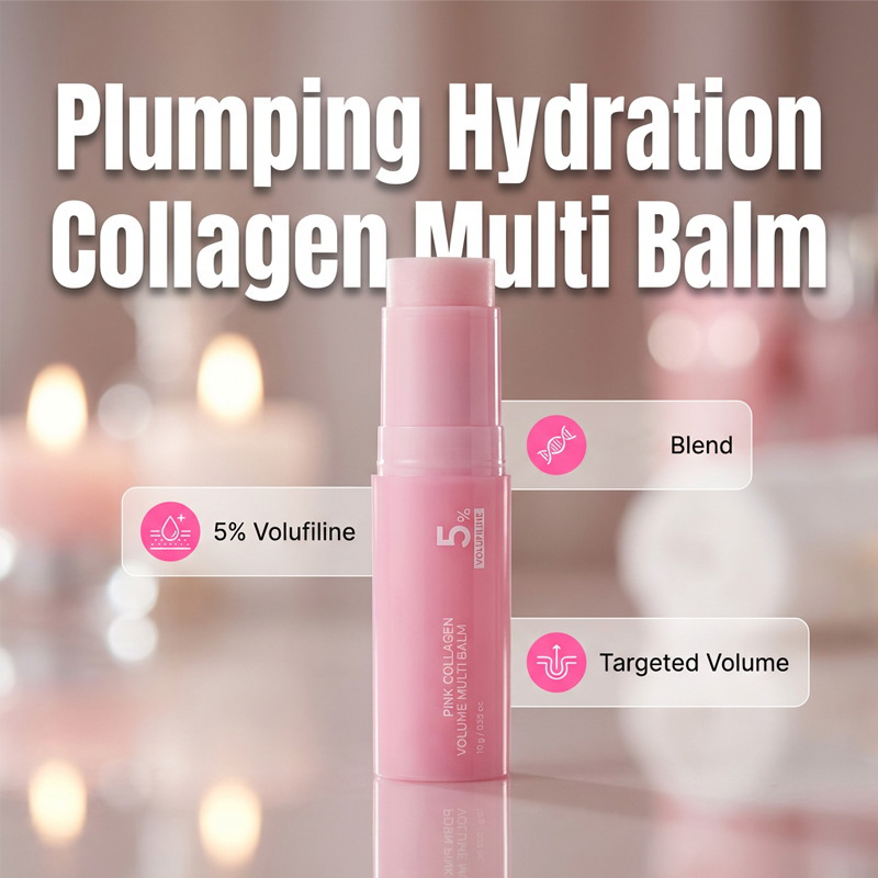 🥳2026 HOT SALE🥳💞50K+ SOLD!🦢💝 BUY 2 GET 1 FREE! Pink Collagen Balm – 5% Volufiline + collagen. Targets hollow areas, restores volume. Like a pillow for your face. Last day – stack up! 🛍️💎