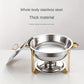 🥳2026 HOT SALE🥳💞50K+ SOLD! 🍽️🔥 50% OFF! Garvee 5QT Stainless Steel Chafing Dish – rust-resistant, gold finish, keeps food warm. Perfect for weddings, parties & buffets! ✨🛡️