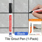 🥳2026 HOT SALE🥳💞50K+ SOLD! 🧱✨ BUY 1 GET 1 FREE! Special Price £9.99! Anti-Mould Grout Pen – covers black stains & mould instantly, waterproof seal. Restores kitchen & bathroom tiles like new! 🖌️✅