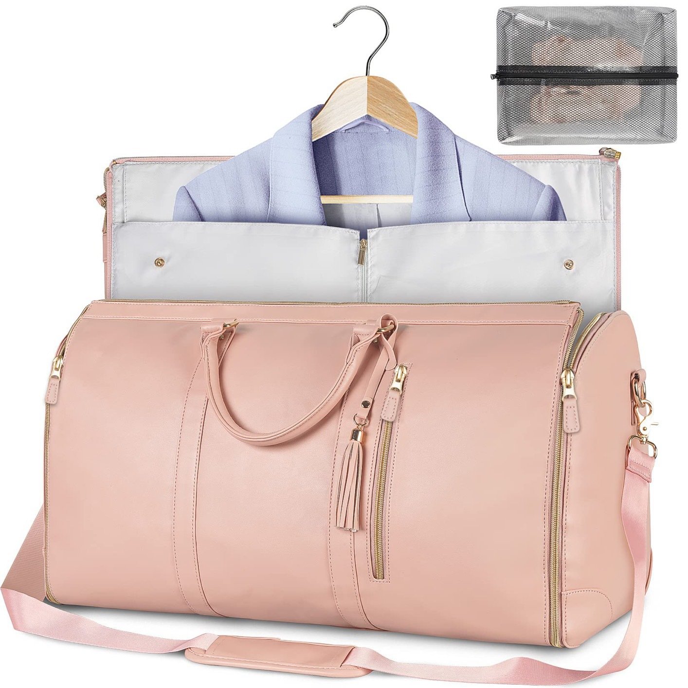 🥳2026 HOT SALE🥳💞50K+ SOLD!✨🧳 50% OFF! Garment Bags for Travel – TSA approved, water‑resistant & foldable. Keeps clothes wrinkle‑free. FREE SHIPPING today! ✈️👜