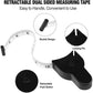 🥳2026 HOT SALE🥳💞50K+ SOLD!📏✨ 50% OFF! 2-Pack Auto-Lock Tape Measure – Press to auto-retract, locks instantly. Soft fiberglass, dual-sided inch/cm. Perfect for body, sewing & crafts. 🧵🛒