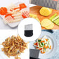 🥳2026 HOT SALE🥳💞50K+ SOLD! 🔥🥔 BUY 2 GET 1 FREE! Wave Potato Cutter – Stainless steel blade, crinkle & waffle cuts. No batteries needed – perfect for chips, veggies & garnishes! 🔪✨