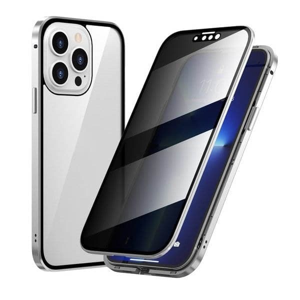 🥳2026 HOT SALE🥳💞50K+ SOLD!💥📱⚙️ Triple Guard for Your iPhone. Metal Frame + Privacy Screen + MagSafe – NOW 50% OFF! 📱💎
