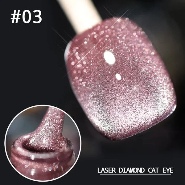 🥳2026 HOT SALE🥳💞50K+ SOLD!⏳💅LAST DAY HOT SALE 50% OFF💎Laser Diamond Cat Eye Nail Polish🌸✨