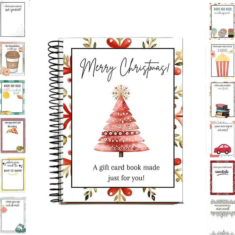 🥳2026 HOT SALE🥳💞50K+ SOLD! 🎅💌 50% OFF! Christmas Gift Card Holder Book – 12 pages of surprises, mix gift cards with photos & heartfelt messages. From £6.99 – a keepsake they’ll treasure! ❤️🎄