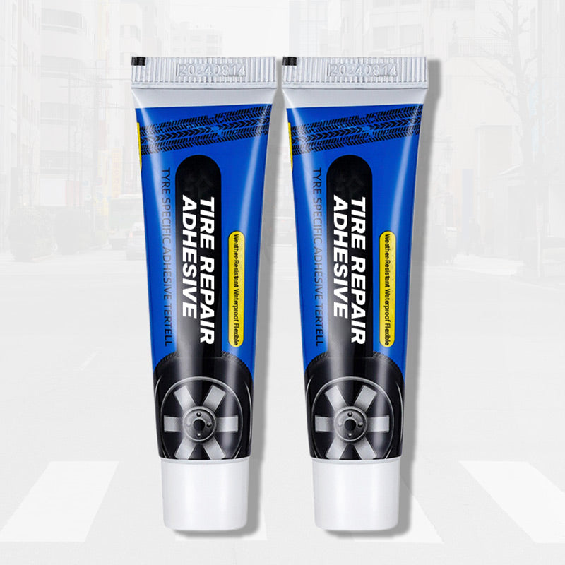 🥳2026 HOT SALE🥳💞50K+ SOLD! ✨🔧 BUY 1 GET 1 FREE! Weather‑Resistant Waterproof Flexible Tire Repair Adhesive – Strong bond, flexible & durable. For cars, bikes & more – reliable in rain or heat! 🚗💪