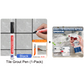 🥳2026 HOT SALE🥳💞50K+ SOLD! 🧱✨ BUY 1 GET 1 FREE! Special Price £9.99! Anti-Mould Grout Pen – covers black stains & mould instantly, waterproof seal. Restores kitchen & bathroom tiles like new! 🖌️✅