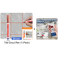 🥳2026 HOT SALE🥳💞50K+ SOLD! 🧱✨ BUY 1 GET 1 FREE! Special Price £9.99! Anti-Mould Grout Pen – covers black stains & mould instantly, waterproof seal. Restores kitchen & bathroom tiles like new! 🖌️✅