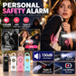 🥳2026 HOT SALE🥳💞50K+ SOLD! 🚨🛡️ 50% OFF! Personal Safety Alarm for Women – 130dB loud SOS, Type-C rechargeable, LED flashlight & strobe. Compact protection for women, elderly & children! 🔋✅