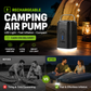 🥳2026 HOT SALE🥳💞50K+ SOLD!🏕️🔋 50% OFF! Rechargeable Camping Air Pump – Fast inflate/deflate, LED light, 5 nozzles. Compact & lightweight. Set up camp in minutes! 💨✨