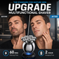 🥳2026 HOT SALE🥳💞50K+ SOLD! 🧔⚡ 50% OFF! Upgrade Multifunctional Shaver – 7D floating close shave, 5 attachments, wireless charging & LED display. Wet & dry, easy clean! 🛡️💪