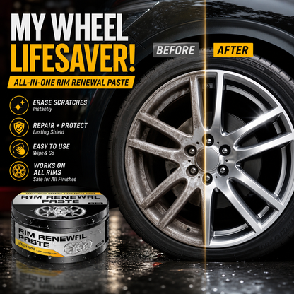 🥳2026 HOT SALE🥳💞50K+ SOLD!✨🛞 50% OFF! All‑in‑One Wheel Restoration Paste – Erases scratches & curb rash instantly. Molecular bonding, rock‑hard protection. Showroom shine! 💎🚗