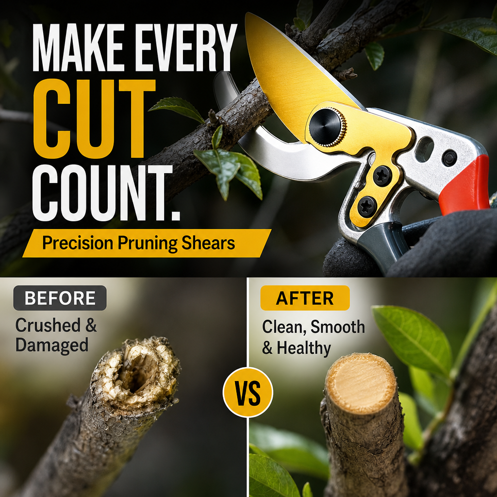 🥳2026 HOT SALE🥳💞50K+ SOLD! 🐏✂️ 50% OFF! Multi-Purpose Shears – SK5 steel blade, rubberized grip, 30/50mm cut. For sheep, cow & horse hooves + garden pruning! 🌿💪