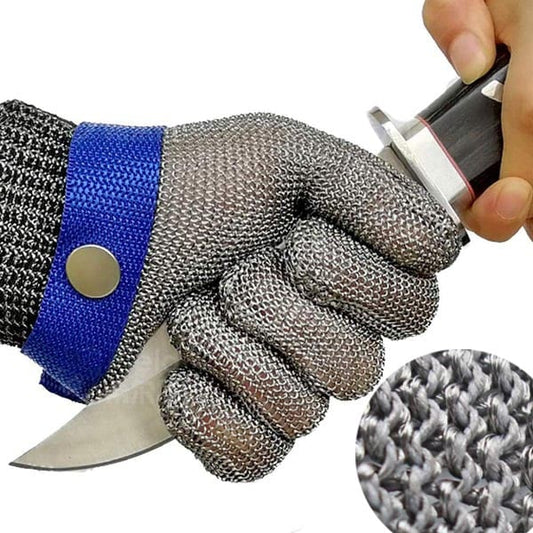 🥳2026 HOT SALE🥳💞50K+ SOLD!🥩⚡ 50% OFF! Stainless Steel Mesh Glove – Highest A9 cut level, perfect for butchers & chefs. No more knife accidents! 🔪🚫