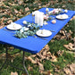 🥳2026 HOT SALE🥳💞50K+ SOLD! 🏠✨ 50% OFF! Stretch Fabric Table Cover – Snug fit, no slipping, no wrinkles. Elastic edges hug your table – stays put indoors & outdoors. Waterproof & washable! 🍽️💪