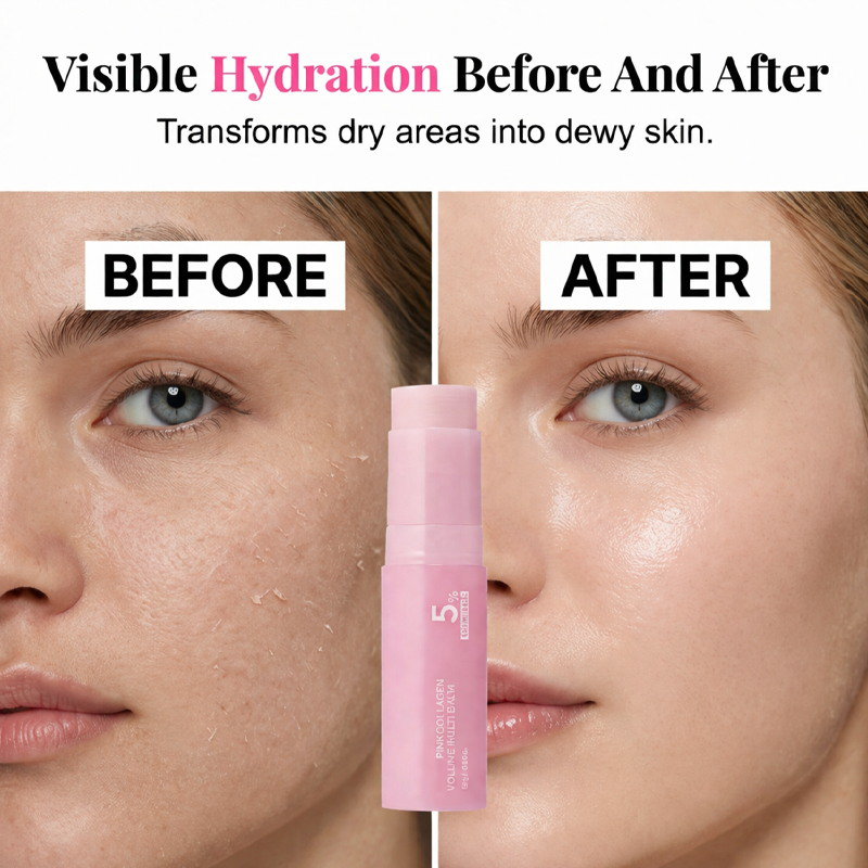 🥳2026 HOT SALE🥳💞50K+ SOLD!🦢💝 BUY 2 GET 1 FREE! Pink Collagen Balm – 5% Volufiline + collagen. Targets hollow areas, restores volume. Like a pillow for your face. Last day – stack up! 🛍️💎