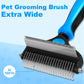 🥳2026 HOT SALE🥳💞50K+ SOLD!🔥💖 50% OFF! Gentle Deshedding Brush for Dogs & Cats – Sharp inner blades cut tangles, rounded tips protect skin. Ergonomic grip, easy to clean. Love the brush, hate the shedding. 🐈🌸