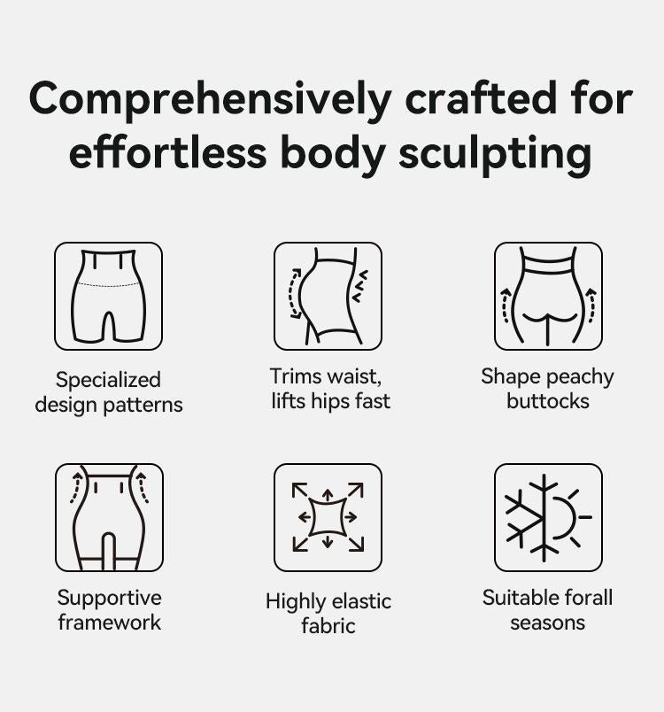 🥳2026 HOT SALE🥳💞50K+ SOLD!💜⏳ 50% OFF! Tummy Control Butt-Lifting Shapewear – Double‑layer compression, instant hip lift. Flaunt curves, flatten belly. Look 10 years younger! 🍑✨