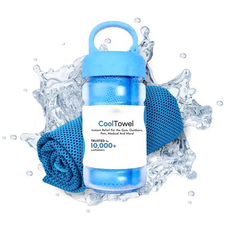 🥳2026 HOT SALE🥳💞50K+ SOLD!❄️⛲Buy One, Get One Free! Cooling Towel – Just snap & go. Soft, breathable & reusable. Stay cool anywhere – gym, walk, or beach. 🏖️✨