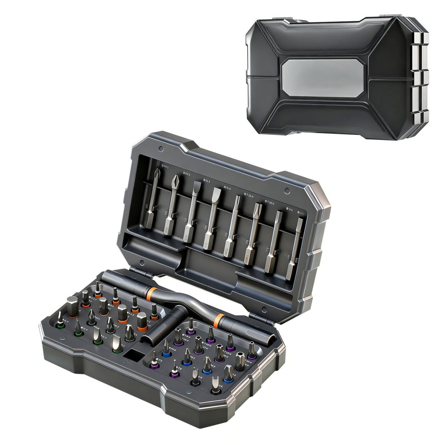 🥳2026 HOT SALE🥳💞50K+ SOLD!💥🏠🔩 One Kit, Every Fix! Magnetic 24-in-1 Screwdriver Set – 50% OFF! 📦 💡