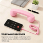 🥳2026 HOT SALE🥳💞50K+ SOLD!📞✨ Christmas Sale – Just £9.99! Retro Phone Handset – Blocks up to 99% of Phone Radiation. Classic Feel, Modern Type-C Connection – Safer Long Calls! 🛡️🎄