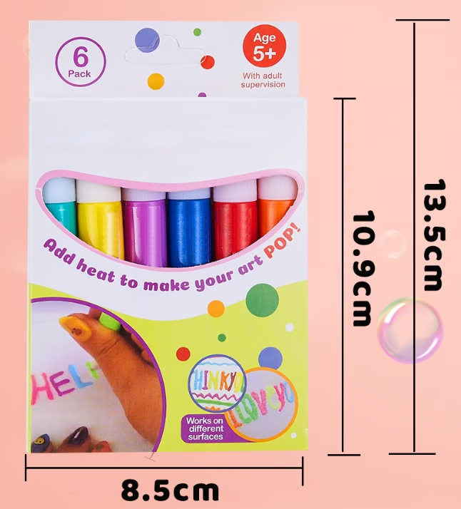 🥳2026 HOT SALE🥳💞50K+ SOLD! 🖍️✨ 50% OFF! Magic Puffy Pens – Draw, heat & watch it puff up! 3D art fun for kids – great for Christmas gifts & DIY projects. A creative surprise! From £6.99 – great value! 🎨🎁