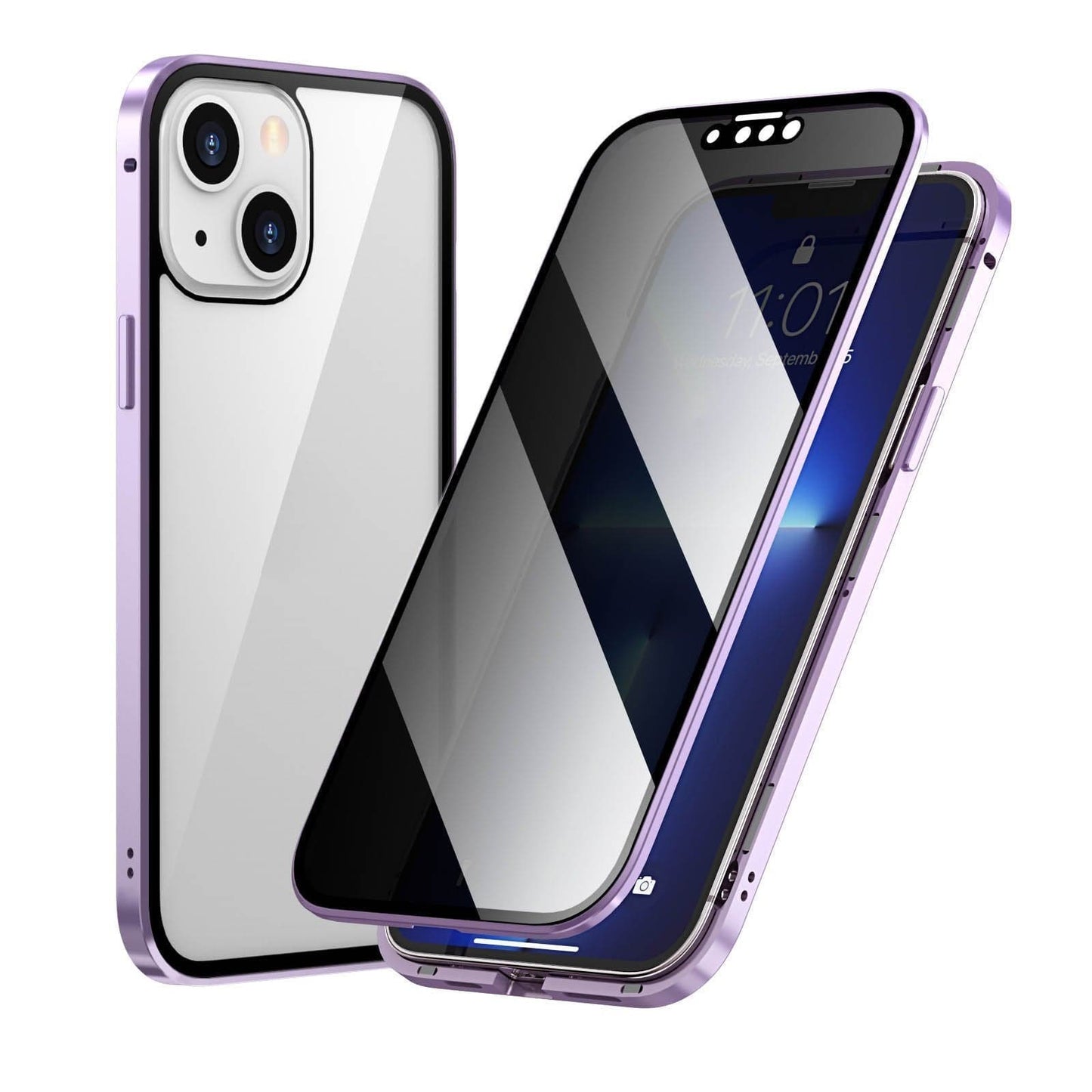 🥳2026 HOT SALE🥳💞50K+ SOLD!💥📱⚙️ Triple Guard for Your iPhone. Metal Frame + Privacy Screen + MagSafe – NOW 50% OFF! 📱💎