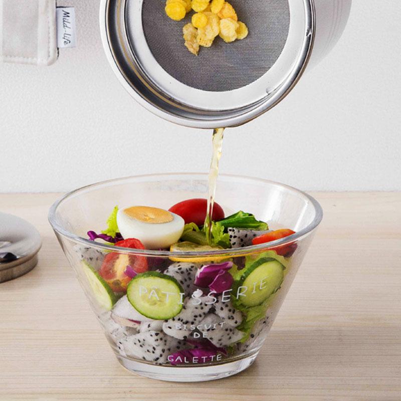 🥳2026 HOT SALE🥳💞50K+ SOLD!🍳🧴 50% OFF! Oil Filter Pot – 304 stainless steel, fine mesh filter. Stores & reuses frying oil. Dust‑proof lid, drip‑free pour. A kitchen must! 🛡️✨
