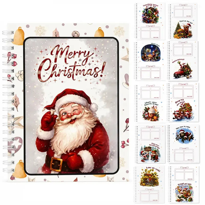 🥳2026 HOT SALE🥳💞50K+ SOLD! 🎅💌 50% OFF! Christmas Gift Card Holder Book – 12 pages of surprises, mix gift cards with photos & heartfelt messages. From £6.99 – a keepsake they’ll treasure! ❤️🎄